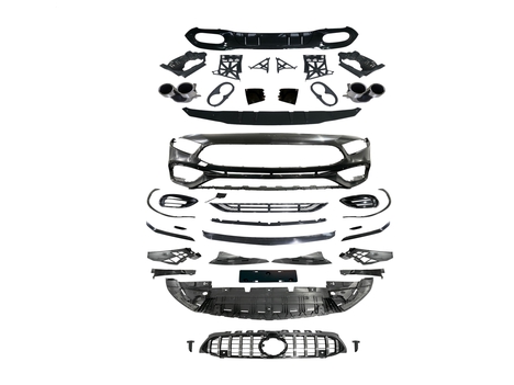 MERCEDES W177 SEDAN IÇIN UYUMLU A45 BODY KIT (AMG Tampon için)